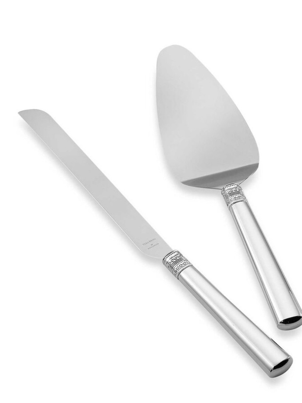 Vera Wang Wedgwood With Love cake knife and server set